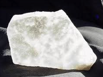 Pierre Ulexite blanche