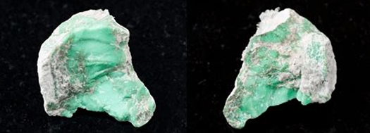 Pierre Variscite verte veinée